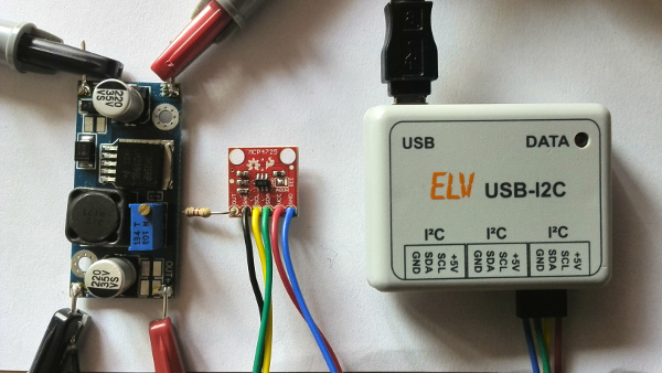 DAC controlled LM2596 converter board