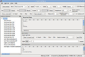 Hterm in use with USBtin