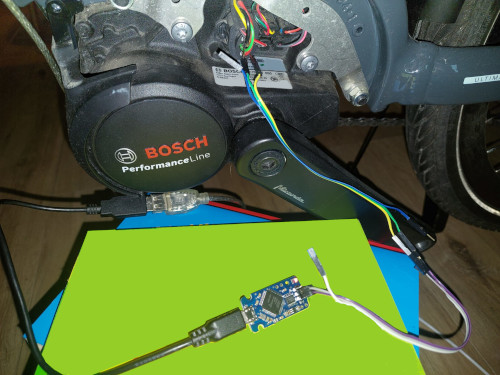 USBtingo analyzes Bosch eBike communication.